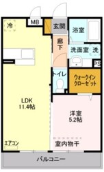 Villa Garland Courtの物件間取画像